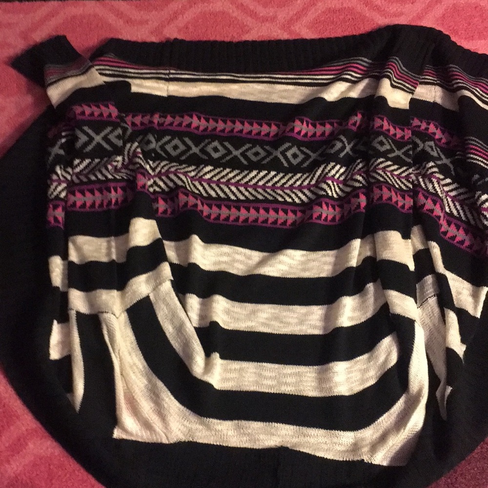 Cardigan striped